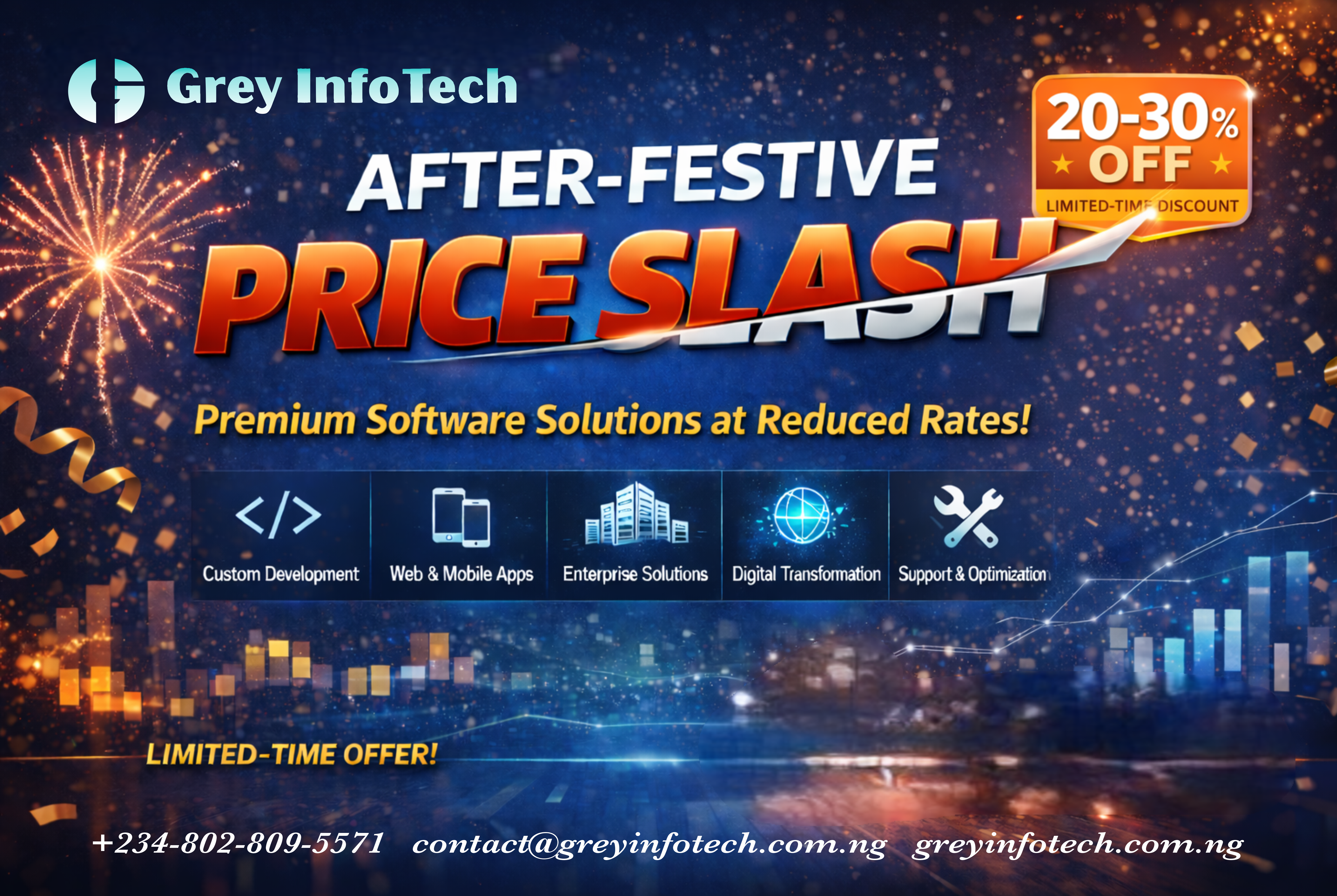 Grey InfoTech After-Festive Price Slash